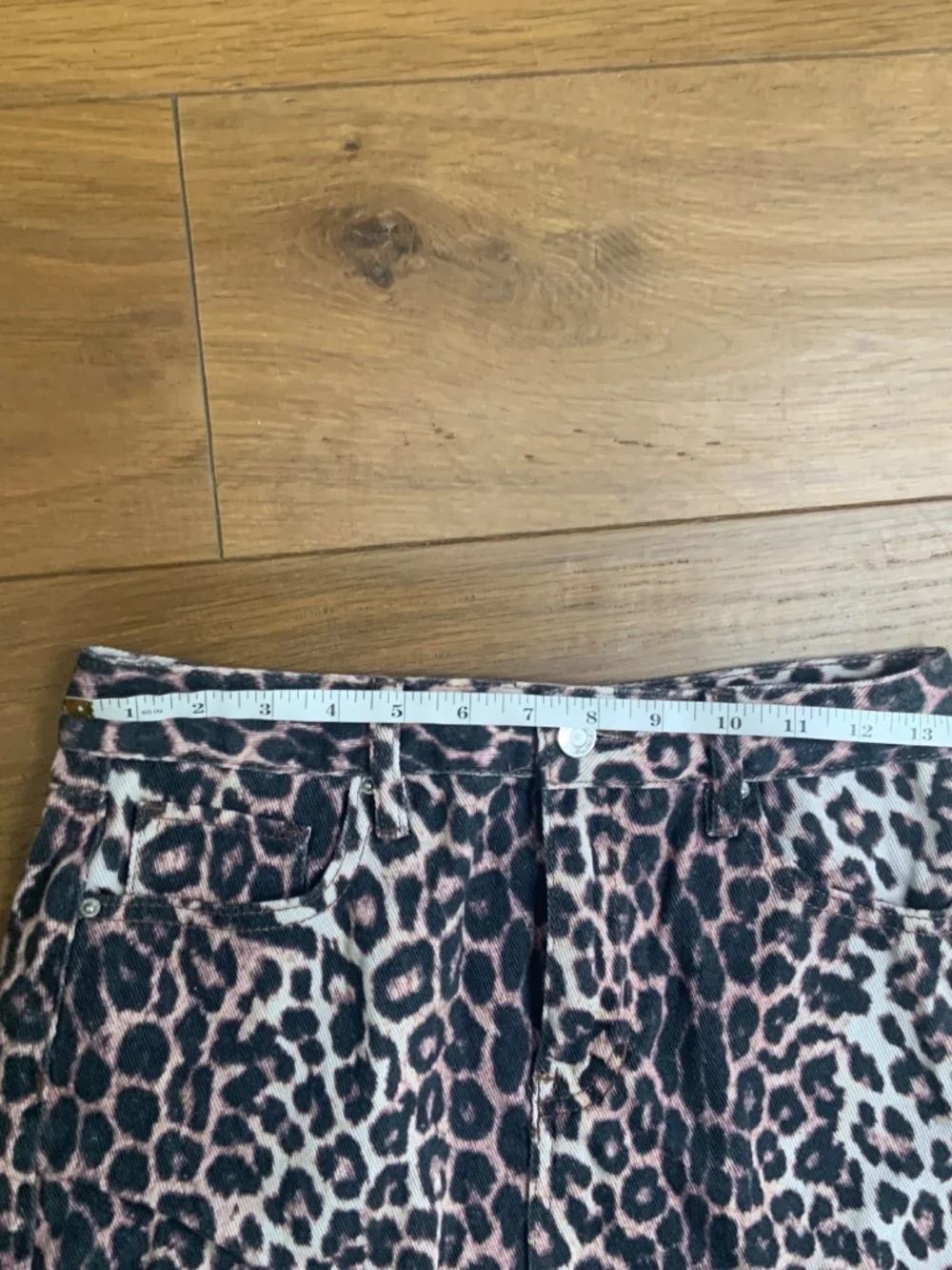 Pac Sun Leopard Print Mini Skirt Size 25